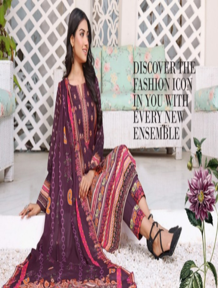 premium embroidered lawn shirt embroidered double border lawn dupatta