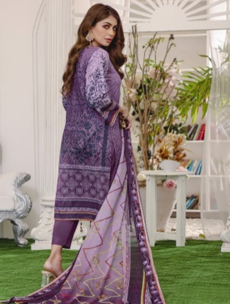 embroidered lawn embroidery boarder bamber chiffon dupatta