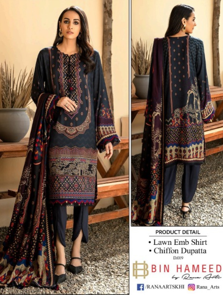 embroidered lawn chiffon dupatta