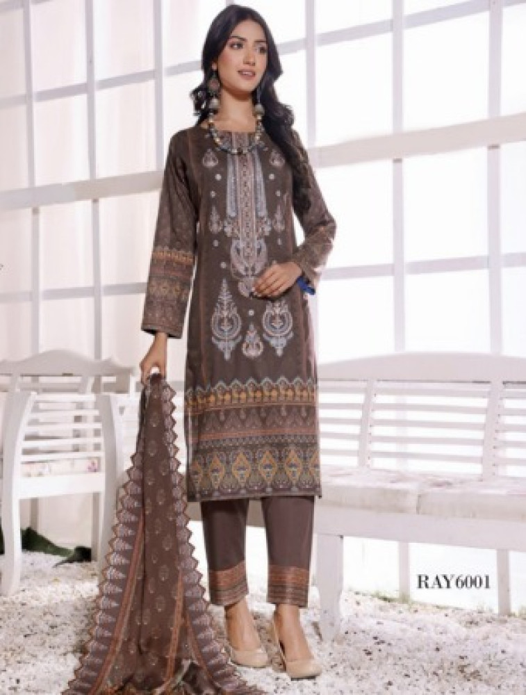 premium embroidered lawn shirt embroidered double border lawn dupatta