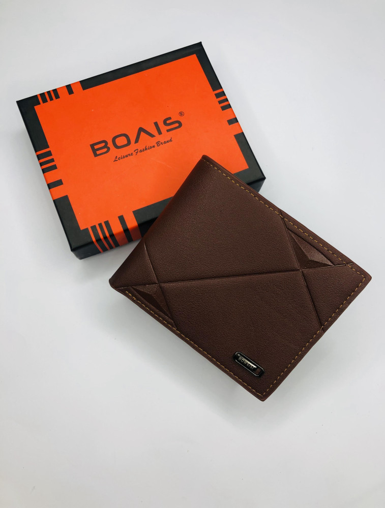 boweisi brown leather wallets